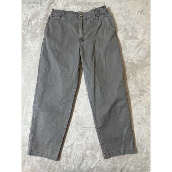 Women’s Sundance Paper bag Waist Pants Gray Size 12 - Picture 3 of 12